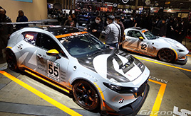モータースポーツからの熱い思いを競技車両の展示で伝えるMAZDA/MAZDA SPIRIT RACING。次期CX-5のワールドプレミア色も。・・・東京オートサロン2026